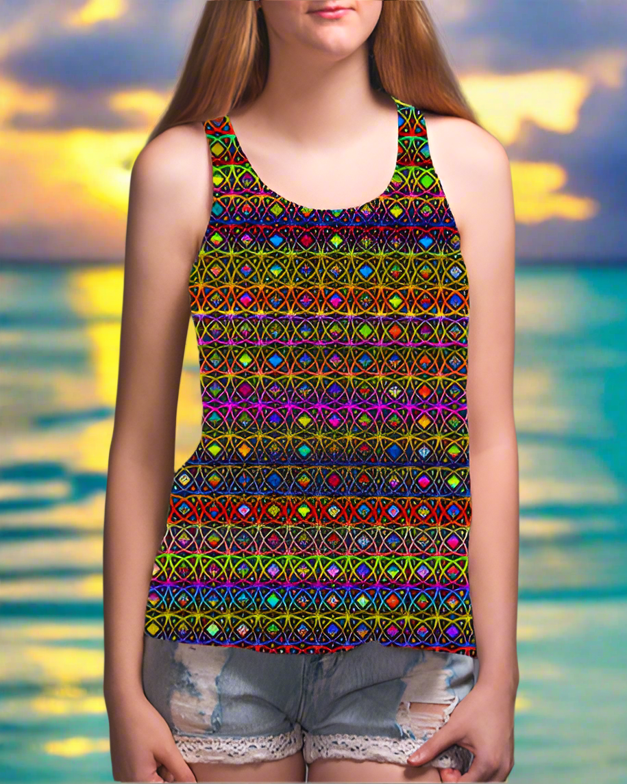 Female AOP Womens Tank Top