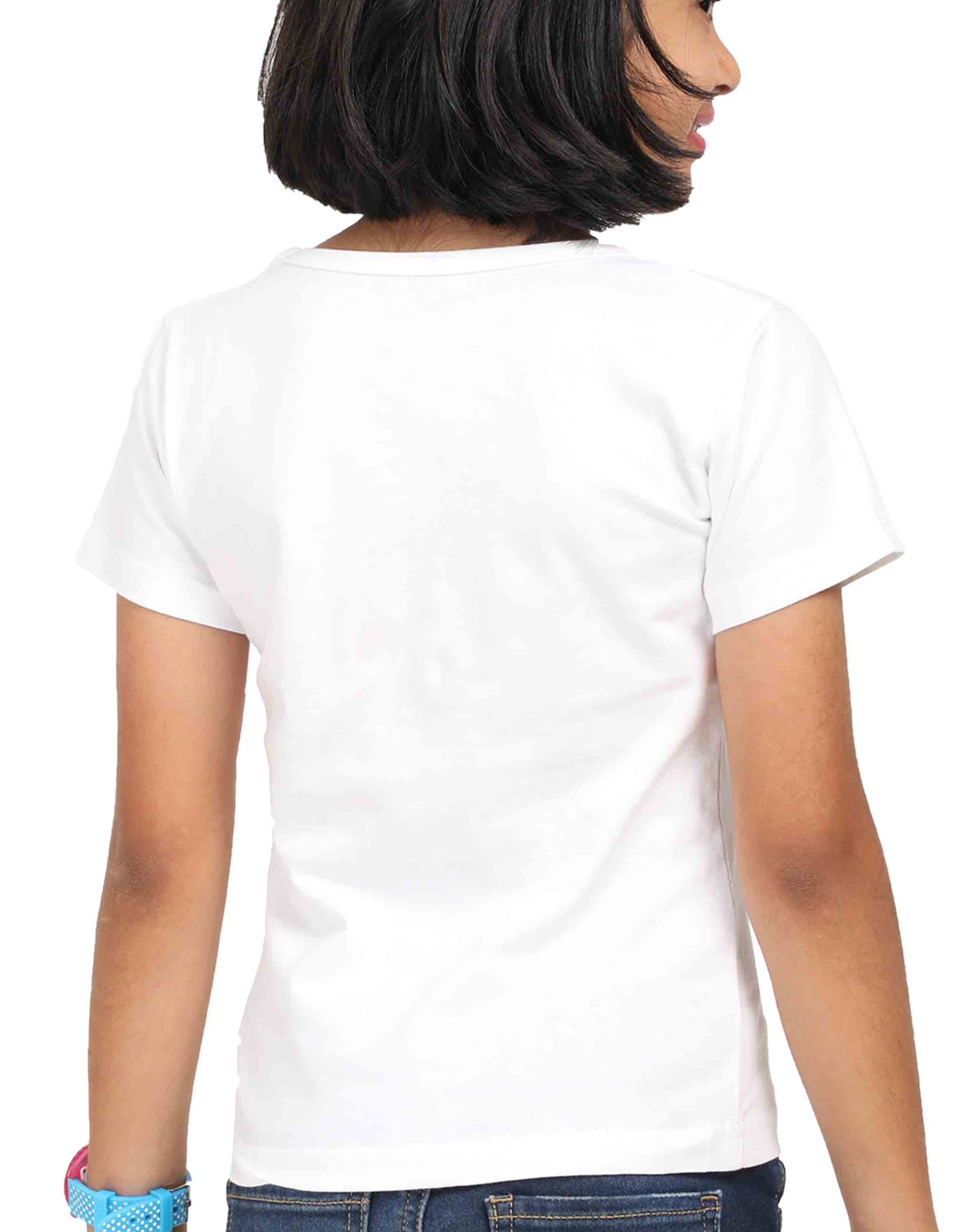 Girl Round Neck Half Sleeve Classic